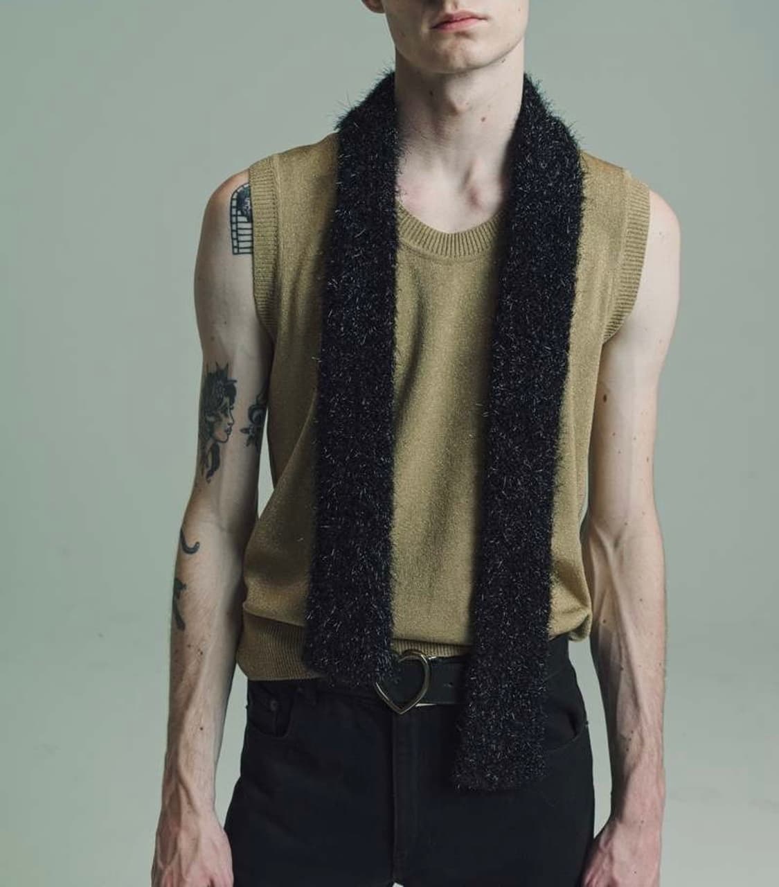 Lurex scarf 상품이미지1