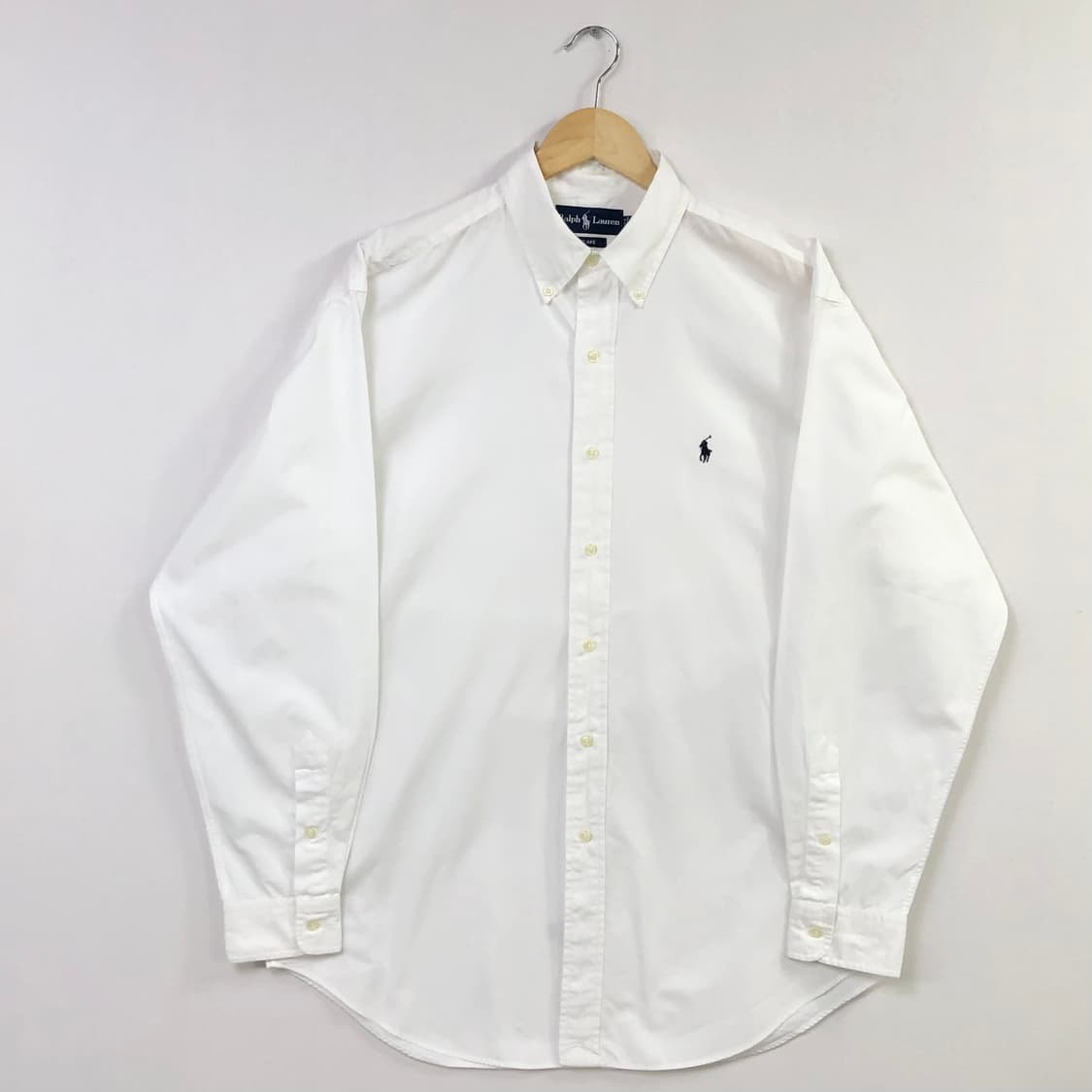 XL  폴로 블레이크 화이트 셔츠 상품이미지2