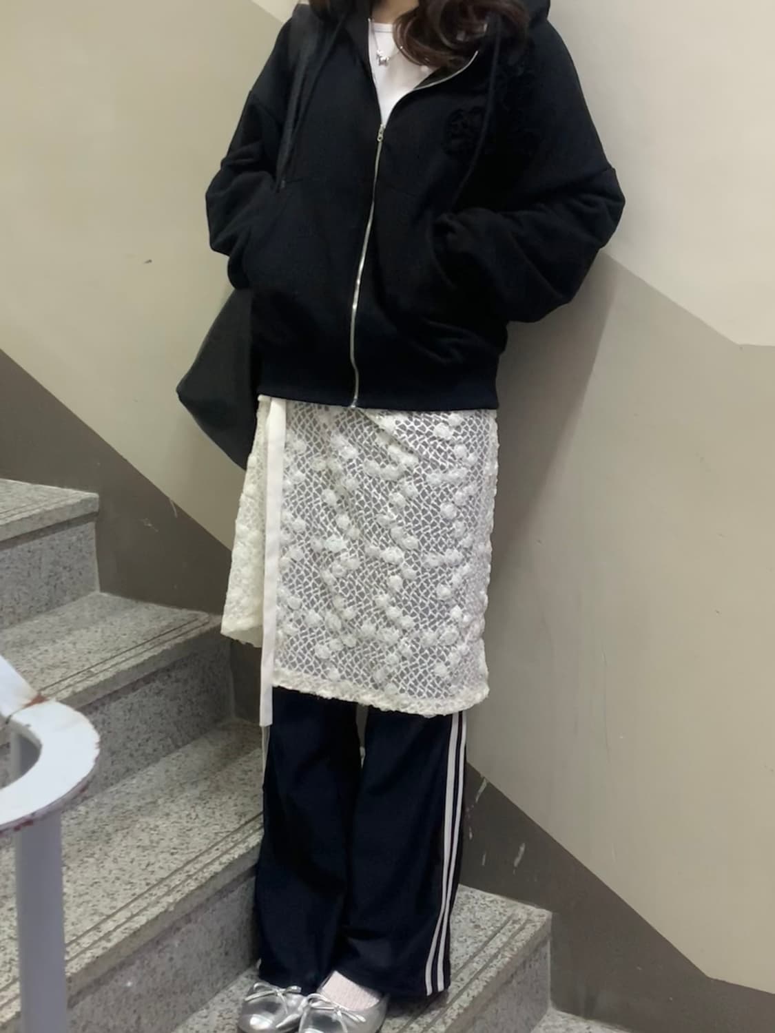 레이어드 플라워 벨트 상품이미지1