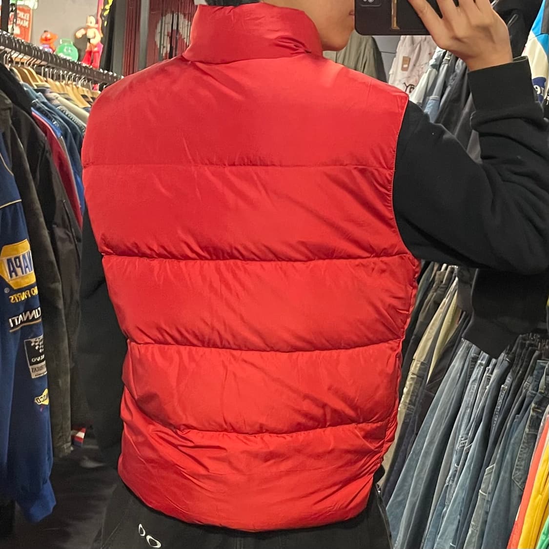 [IM]  데님 앤 서플라이 랄프 로렌 레드 조끼 패딩 상품이미지7