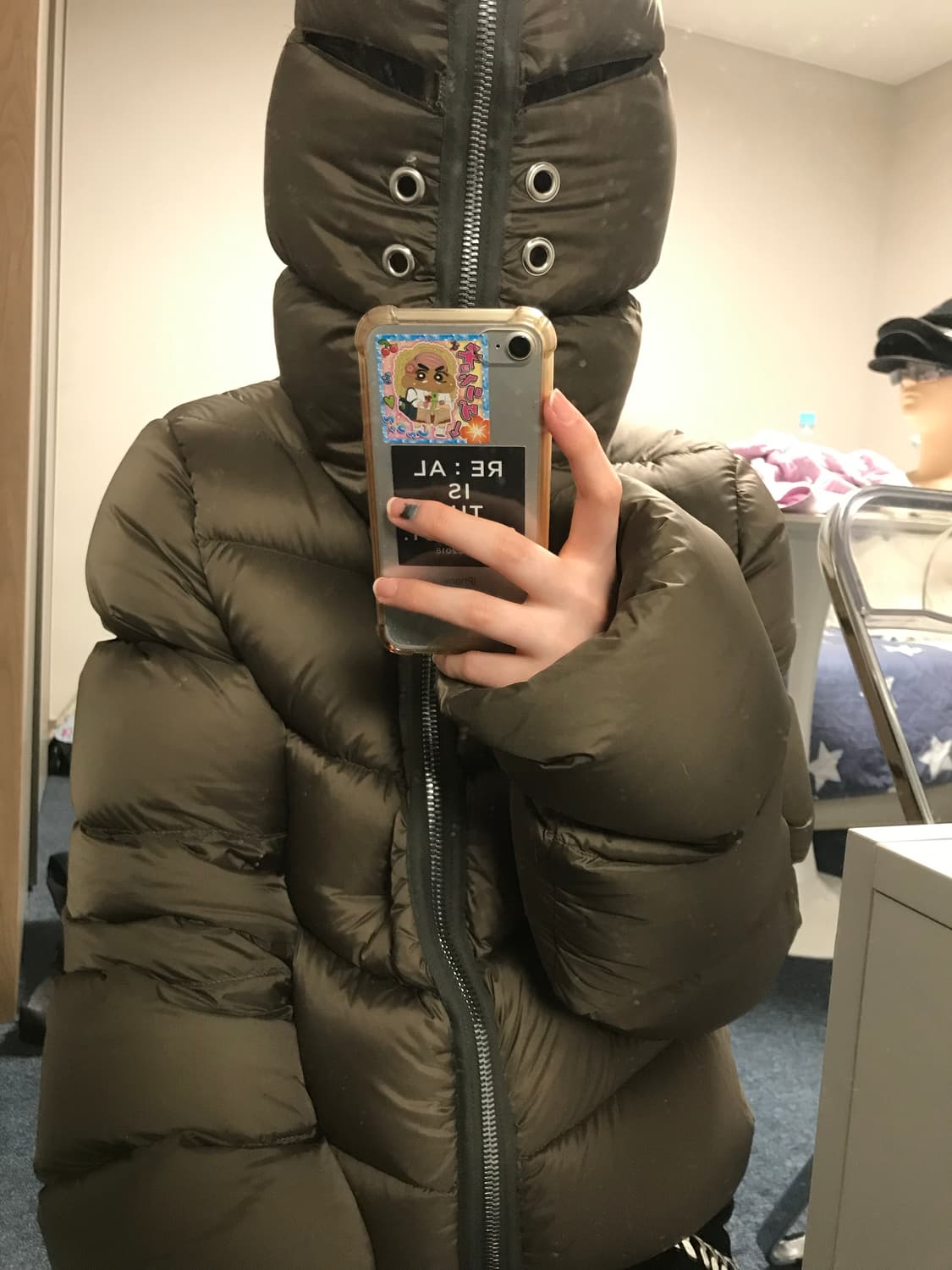 릭오웬스 김프 패딩 38 상품이미지3