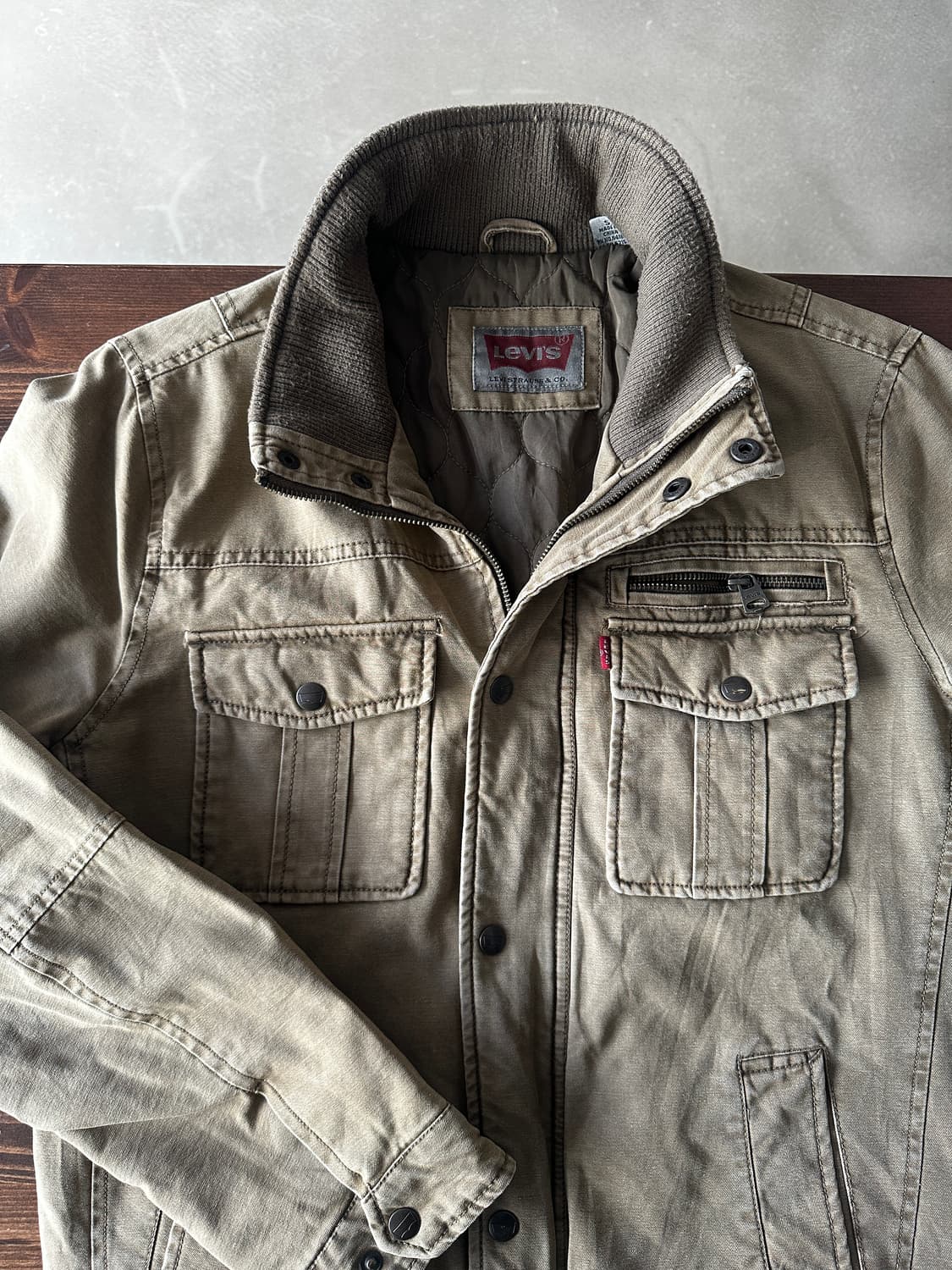 Levis 리바이스 코튼 필드 자켓 상품이미지4