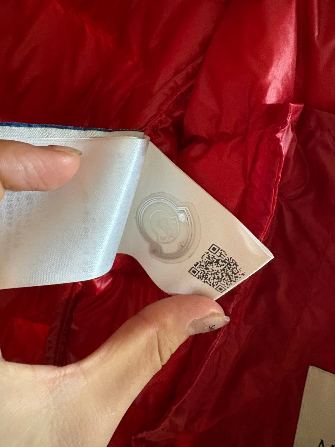 몽클레어 버건디 바이커 패딩 상품이미지7