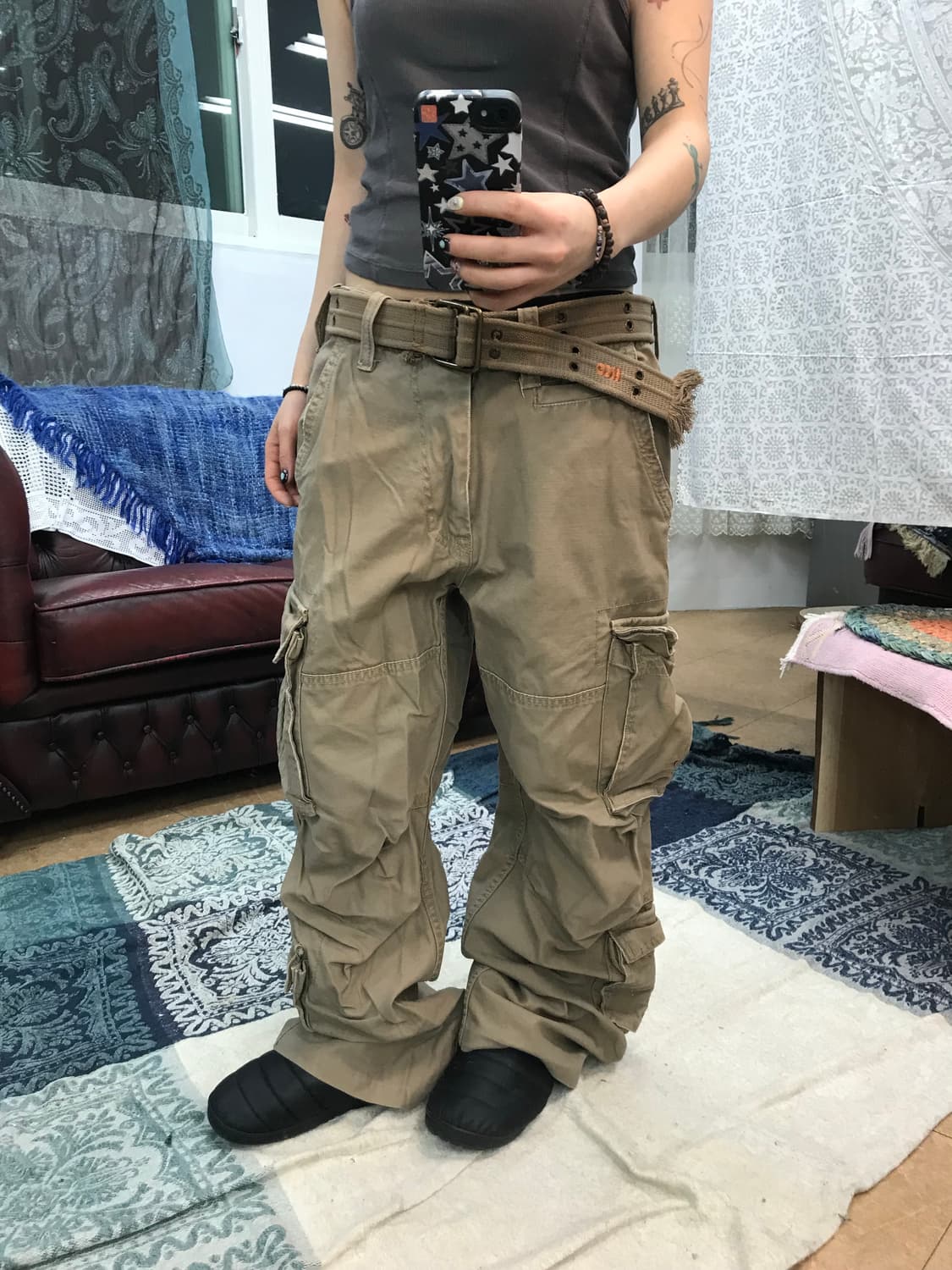 HCO 빈티지 벨티드 카고팬츠  상품이미지1