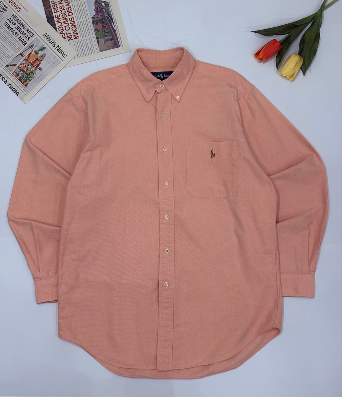 Polo 폴로랄프로렌 핑크 셔츠 상품이미지3