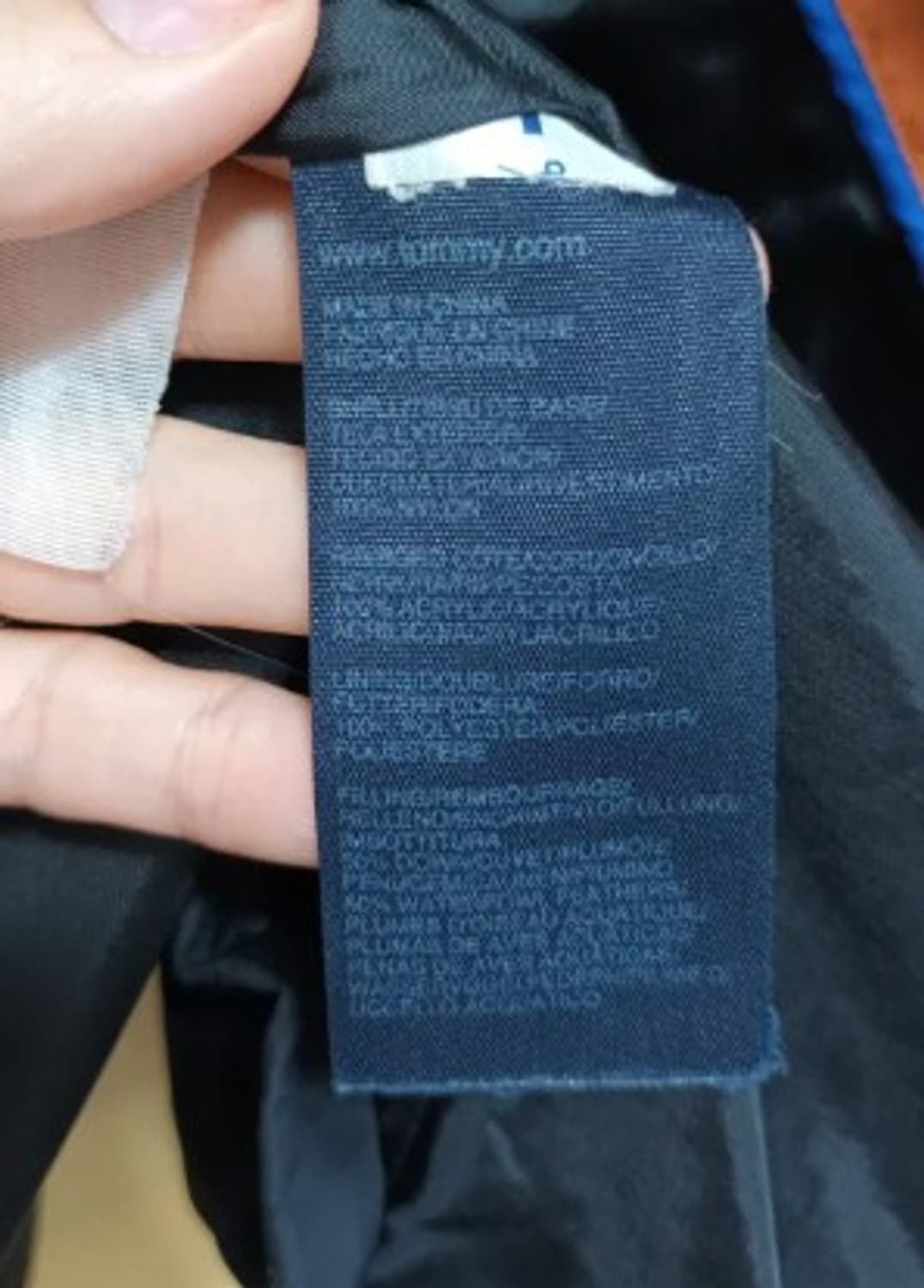 타미힐피거 블랙미디 다운패딩점퍼 L사이즈 상품이미지7