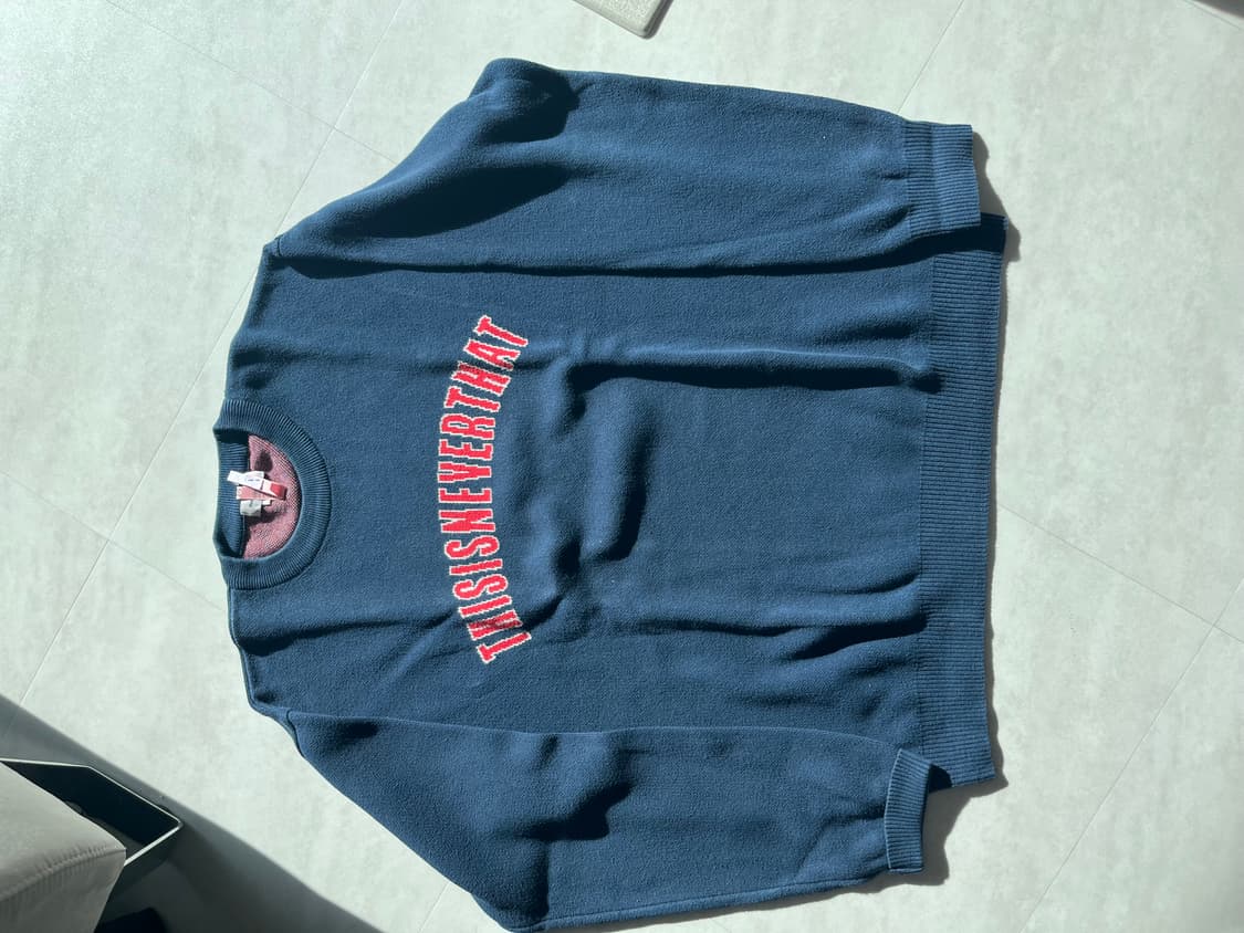 디스이즈네버댓 니트 상품이미지1