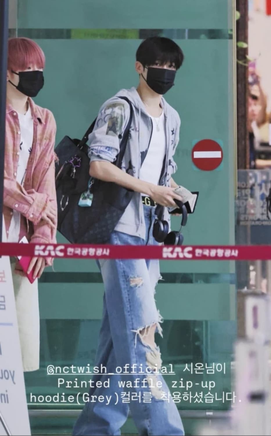 투머치택스 와플후드집업 그레이색상 (오늘하루만파격할인) 상품이미지5