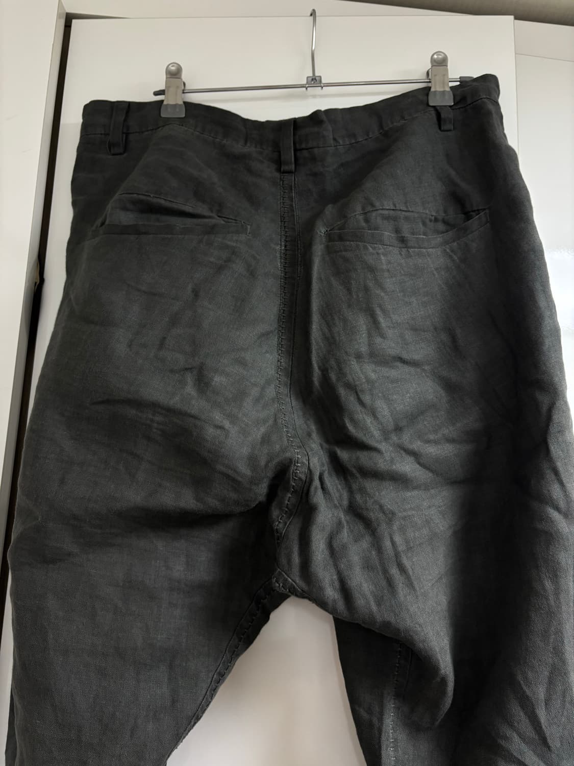 layer-0 ap 수소봉제 린넨 팬츠 상품이미지5