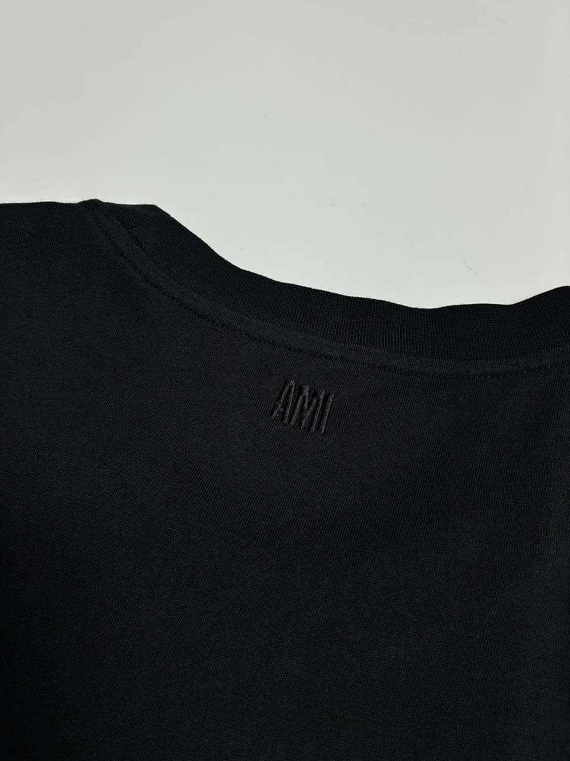 아미 AMI 스몰 하트 로고 코튼 반팔 티셔츠 R1277 상품이미지6