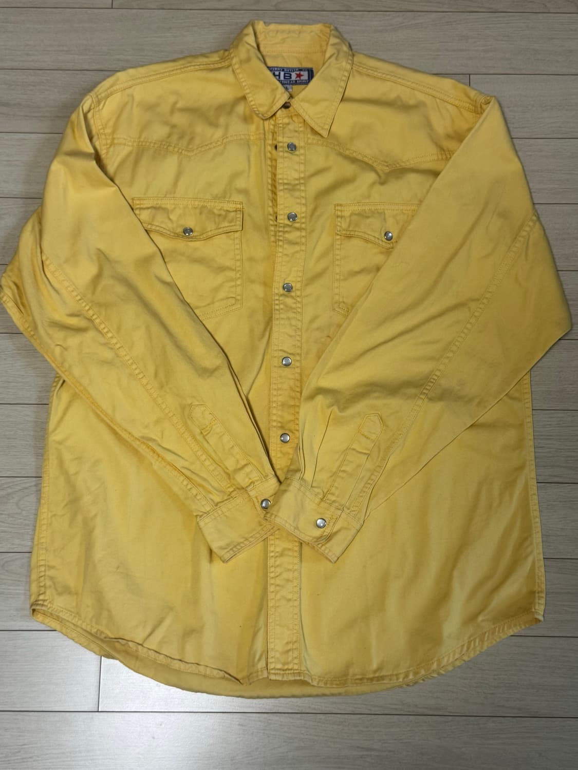 Harry butler 노란색 웨스턴 셔츠 상품이미지1