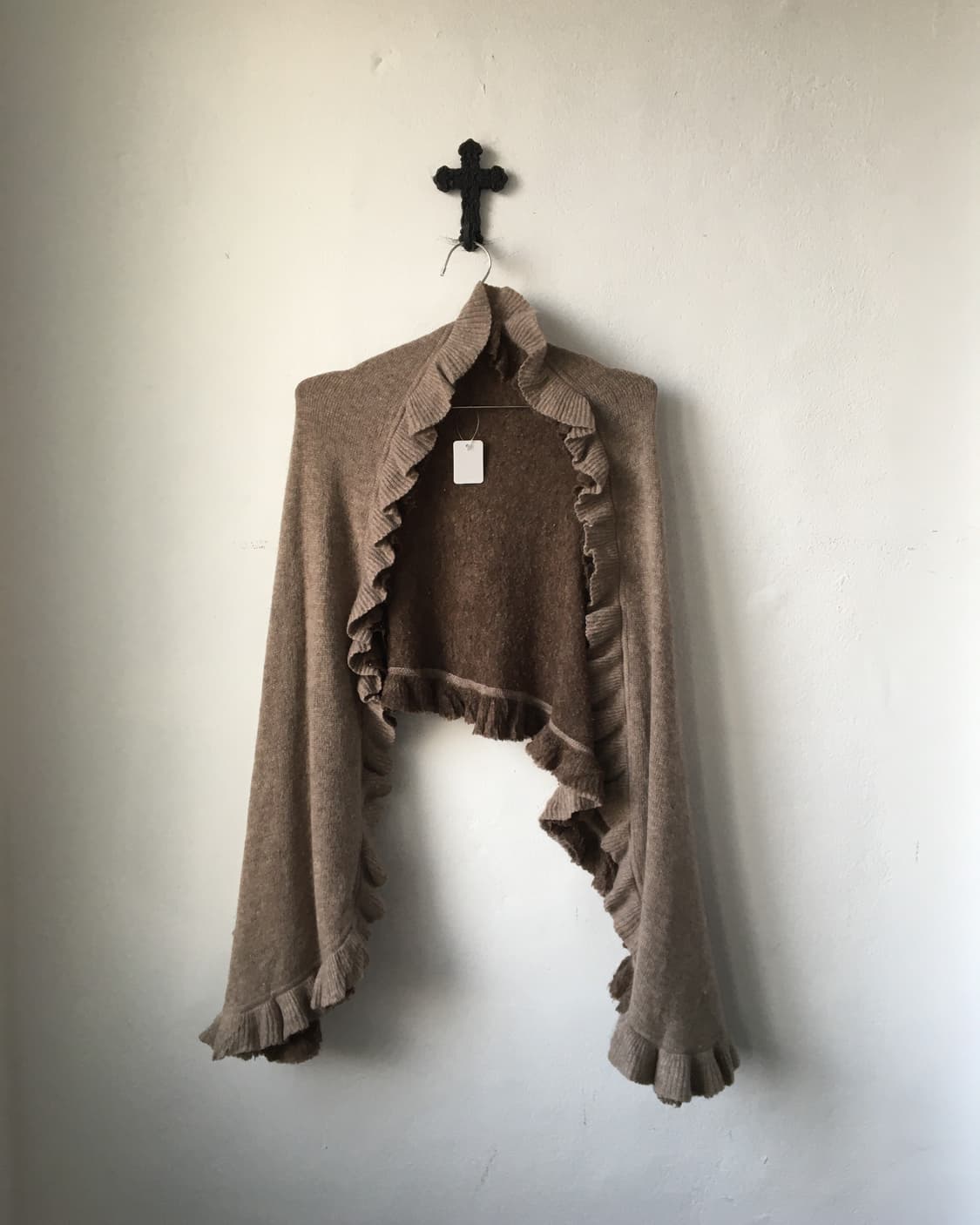 Frill knit cape muffler 상품이미지1