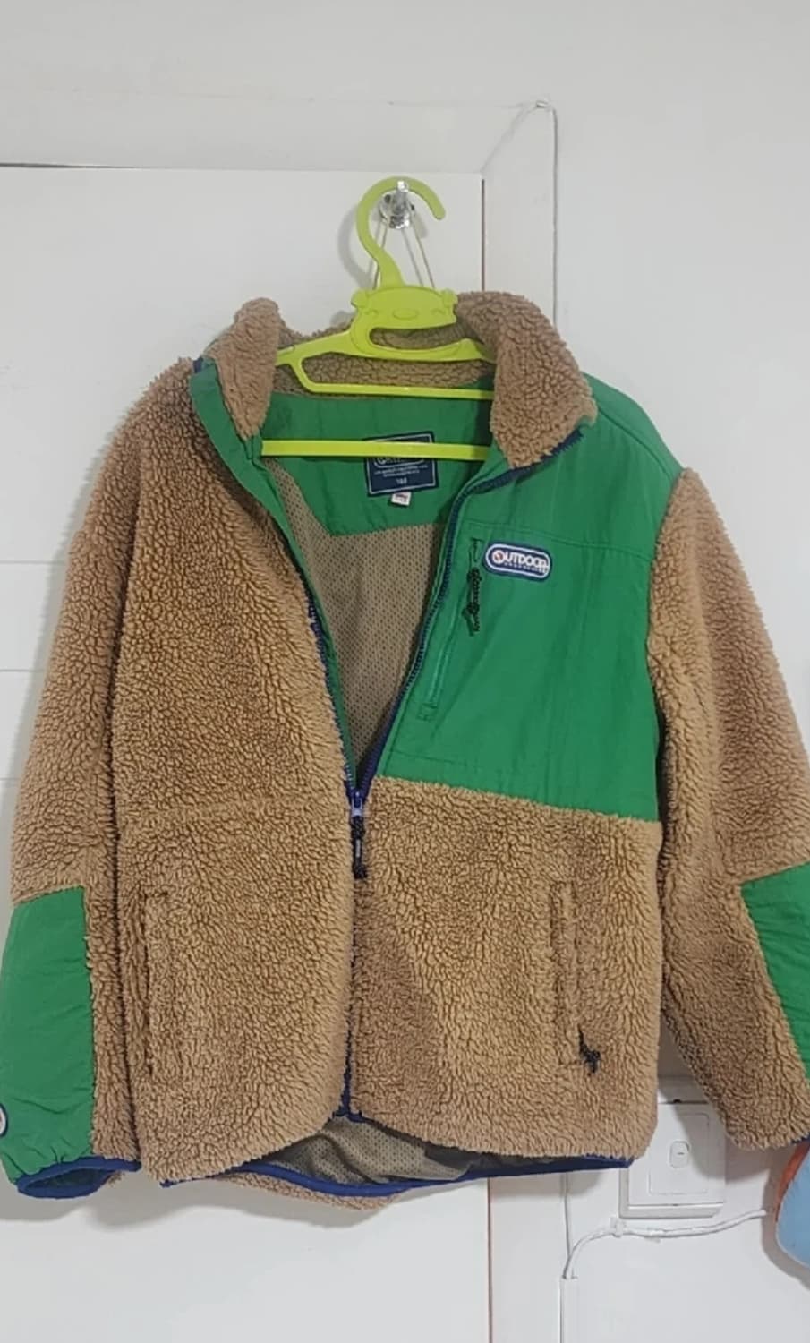 아웃도어프로덕트 브라운 플리스 165 상품이미지1