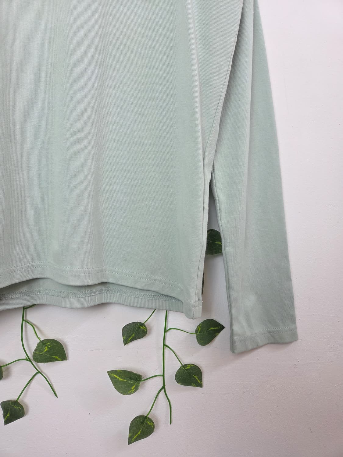 민트 목폴라 슬리브 상품이미지3