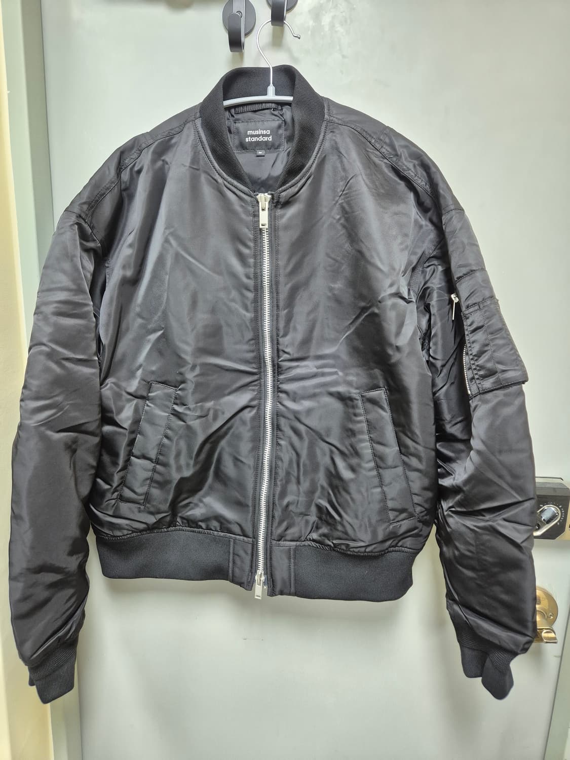 무탠다드 MA-1 보머 자켓 블랙 M 상품이미지1