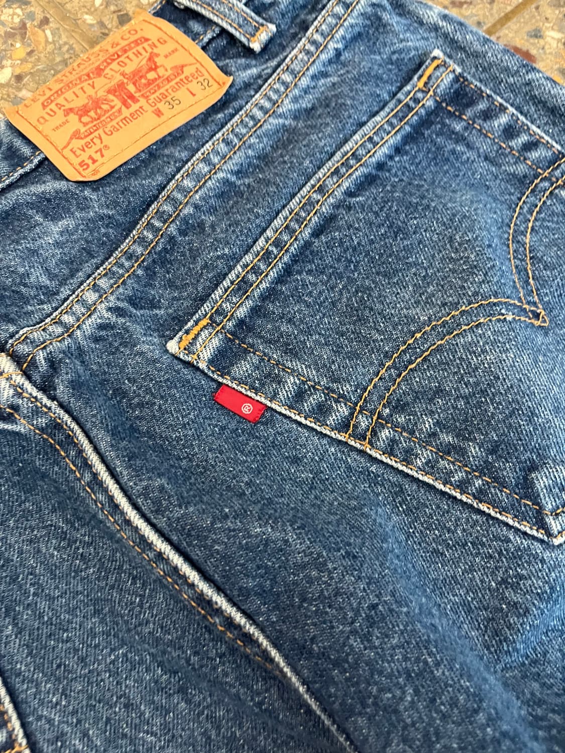 00s USA Levi's 517 블랭크탭 상품이미지5