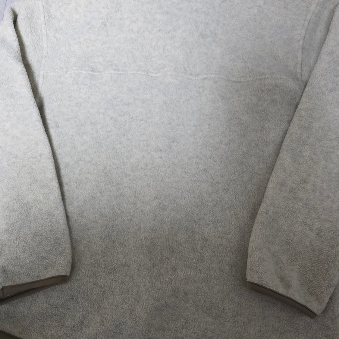 [L] 90s 빈티지 파타고니아 신칠라 플리스 집업 자켓 아이보리 오트밀 상품이미지5