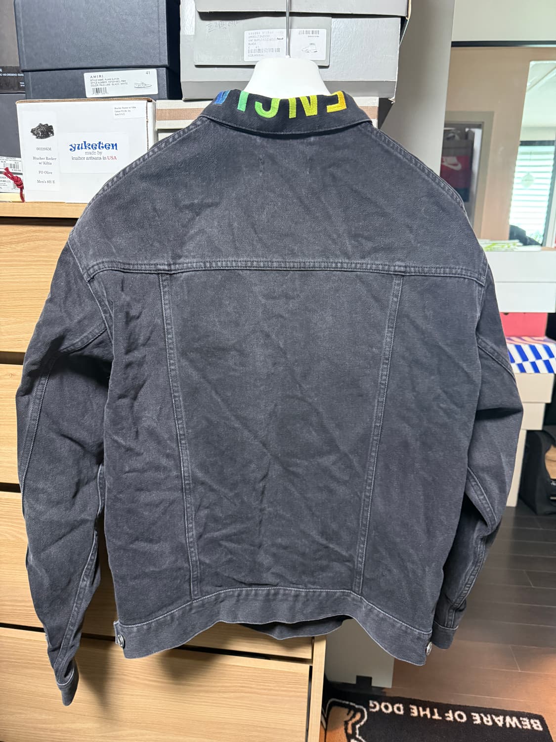 발렌시아가 데님 자켓 상품이미지4