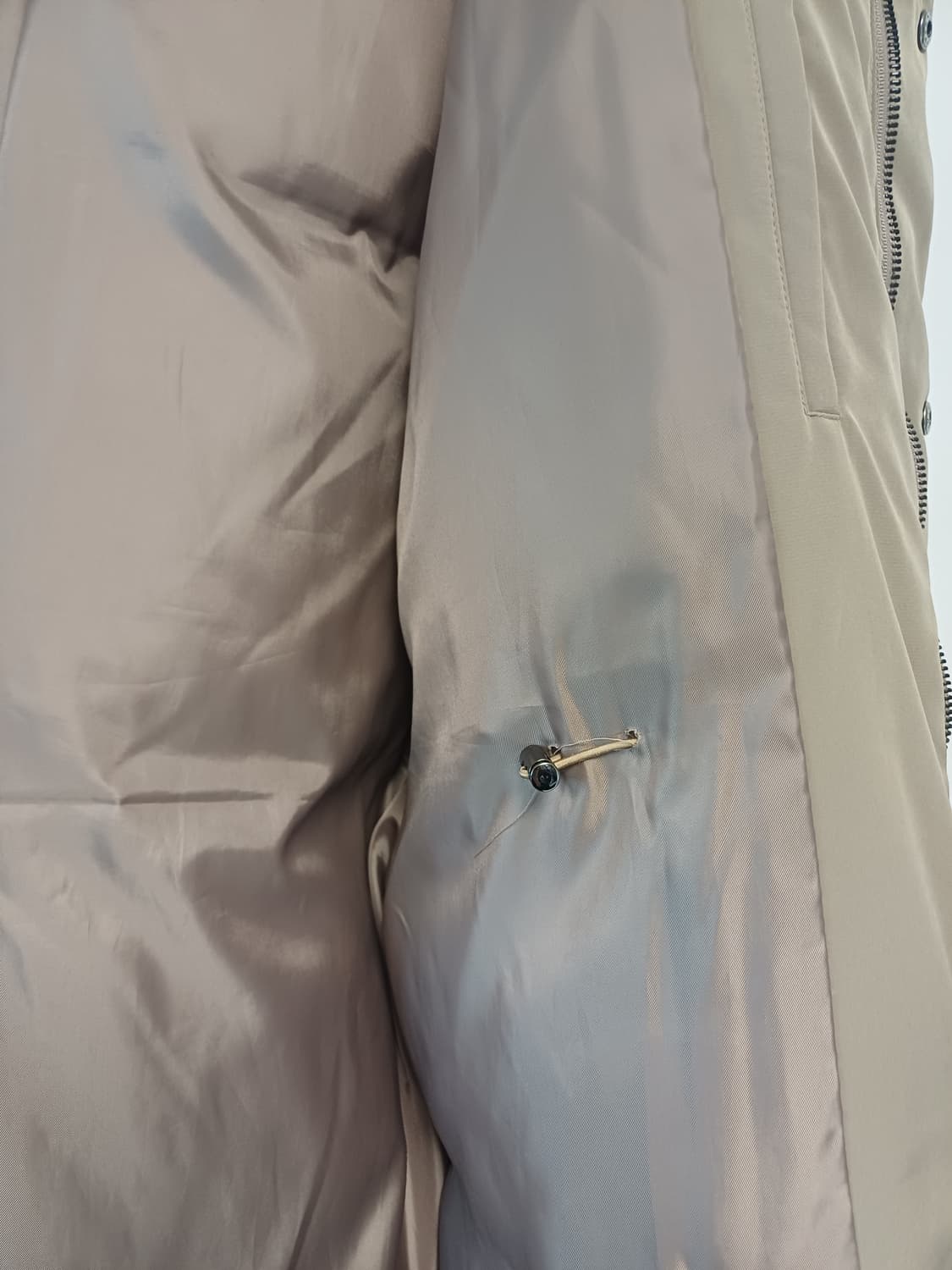 [거위털/풀구성] 지오송지오 리얼 라쿤 퍼 구스다운 사파리 점퍼 상품이미지4