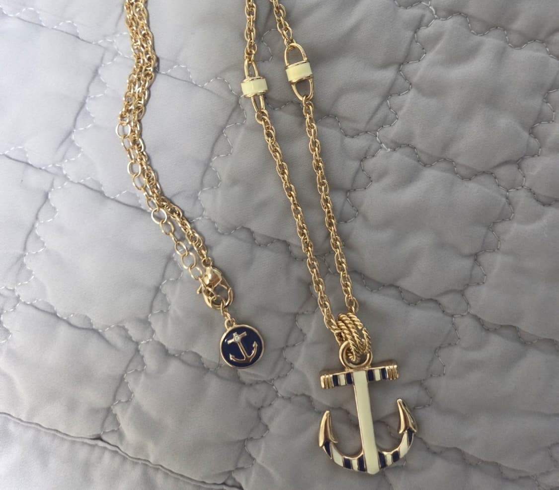 갸루 마린 골드 목걸이 상품이미지1