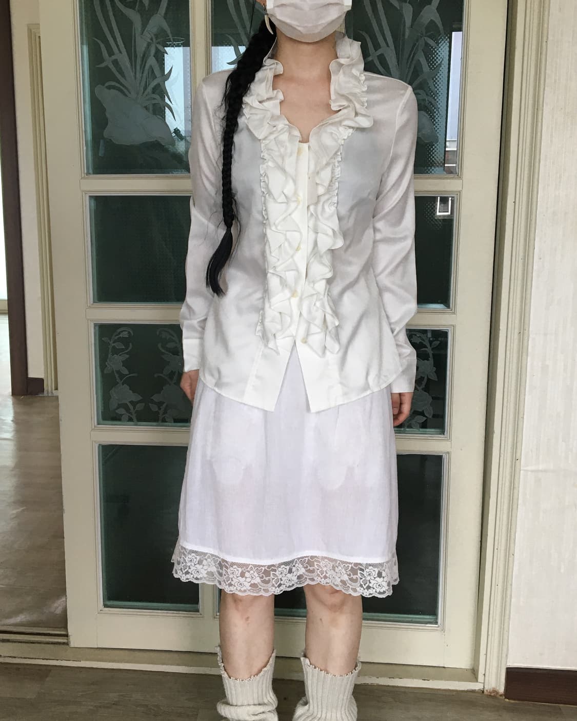 Ruffle point blouse 상품이미지6