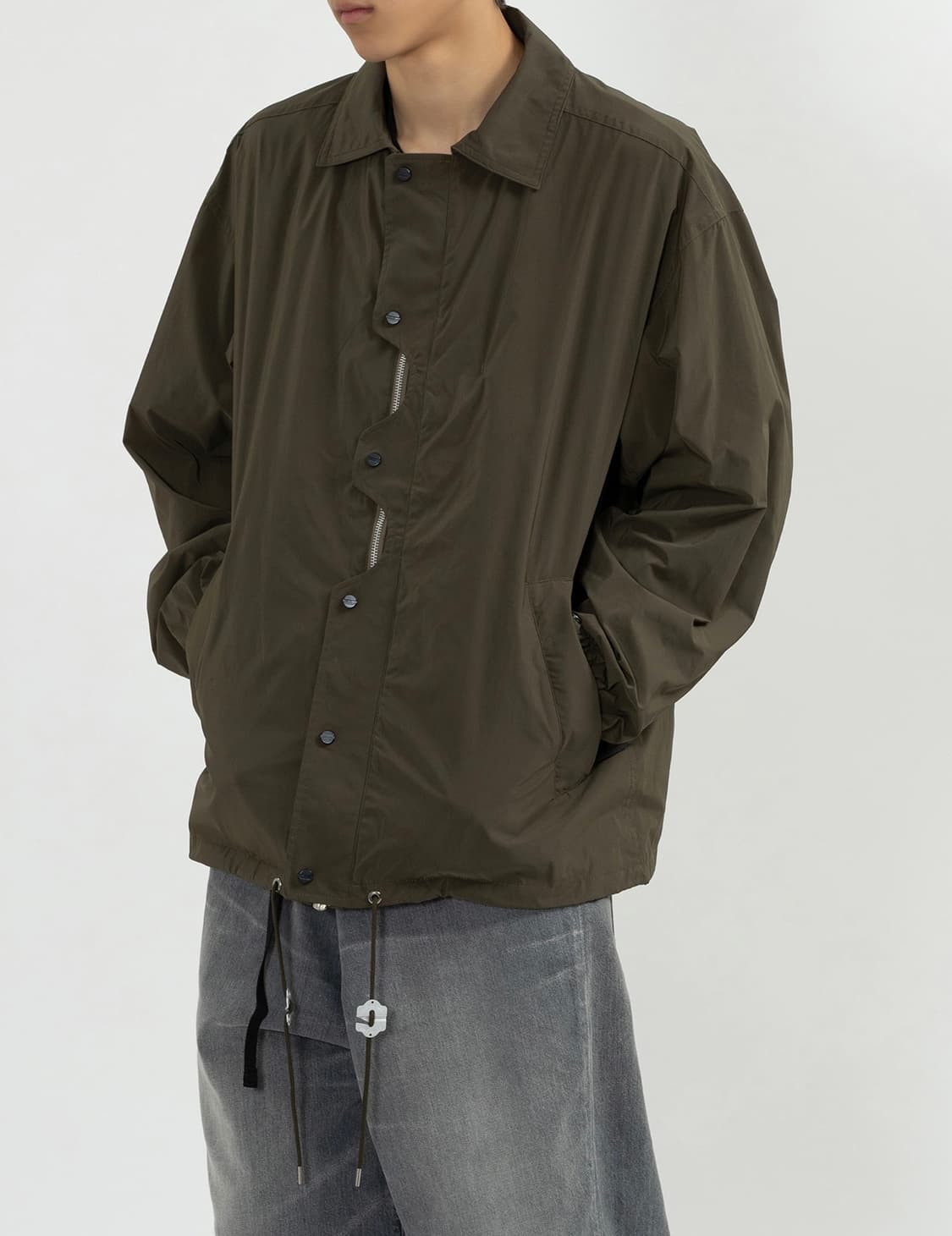 민스와일 올리브 재킷 2 상품이미지5