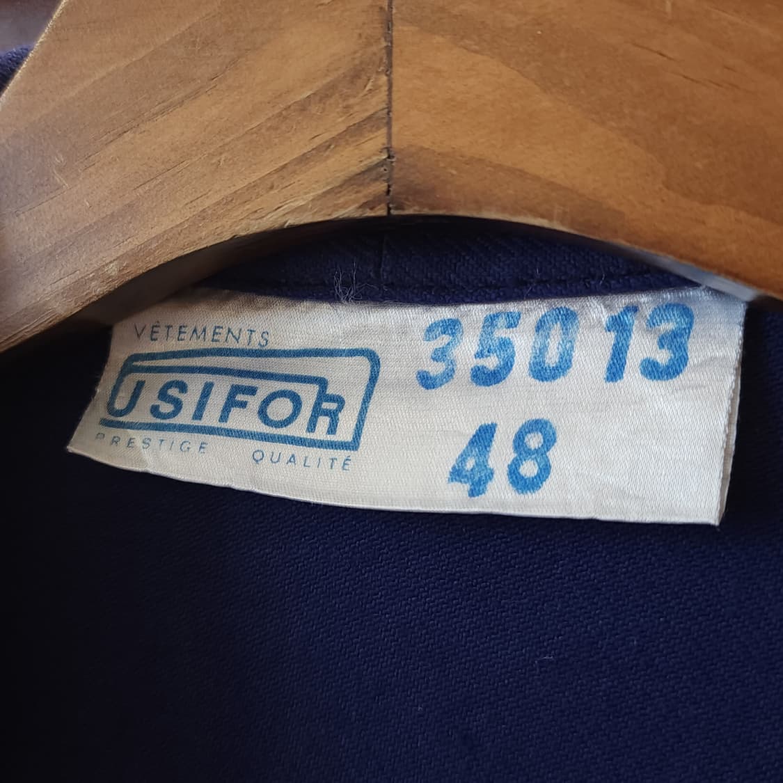 60s 프렌치 워크자켓 프렌치자켓 블루 워크자켓 48 상품이미지5