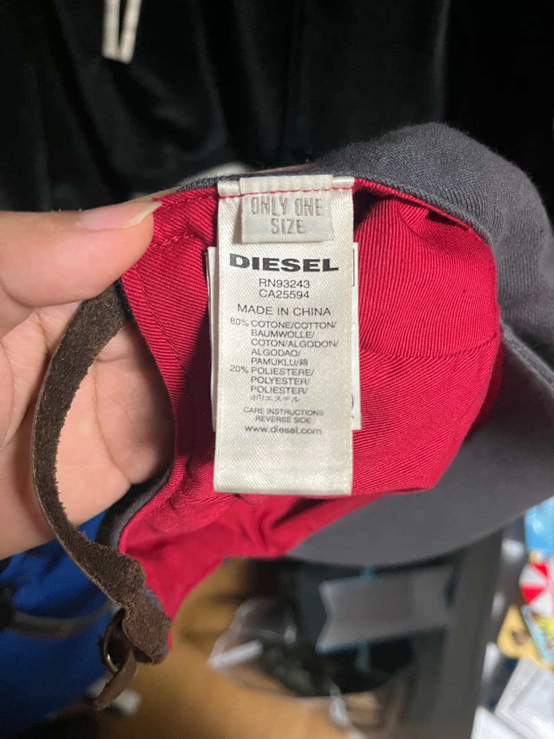 디젤 헌팅캡 판매 상품이미지5