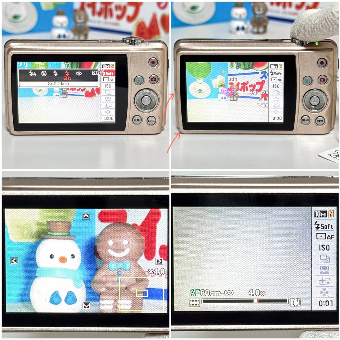 카시오 엑슬림 Z270 로즈골드 빈티지디카 상품이미지7