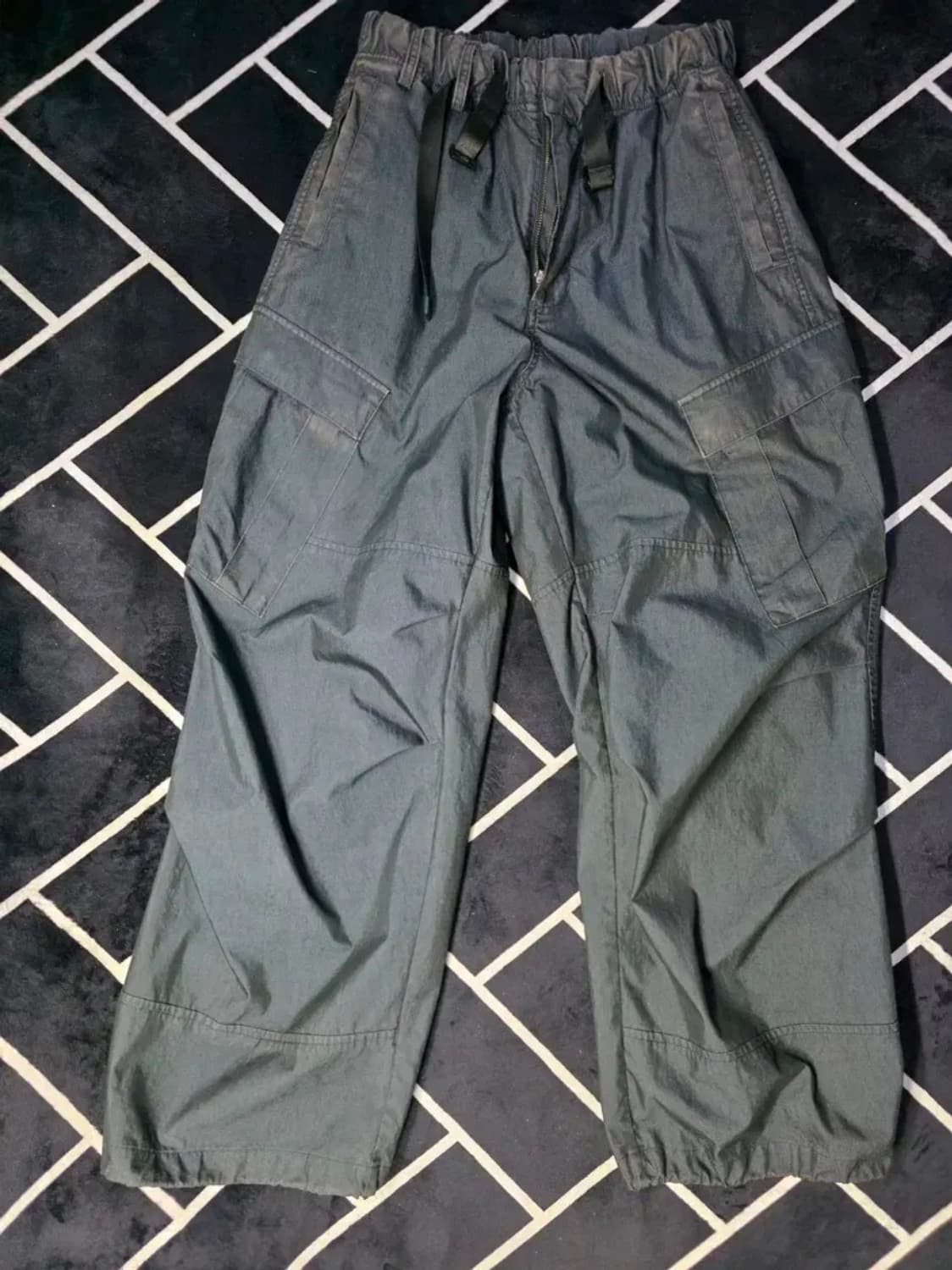 해칭룸 밀팬츠 CPN 워시드 스톤 인디고 2(S) 상품이미지1