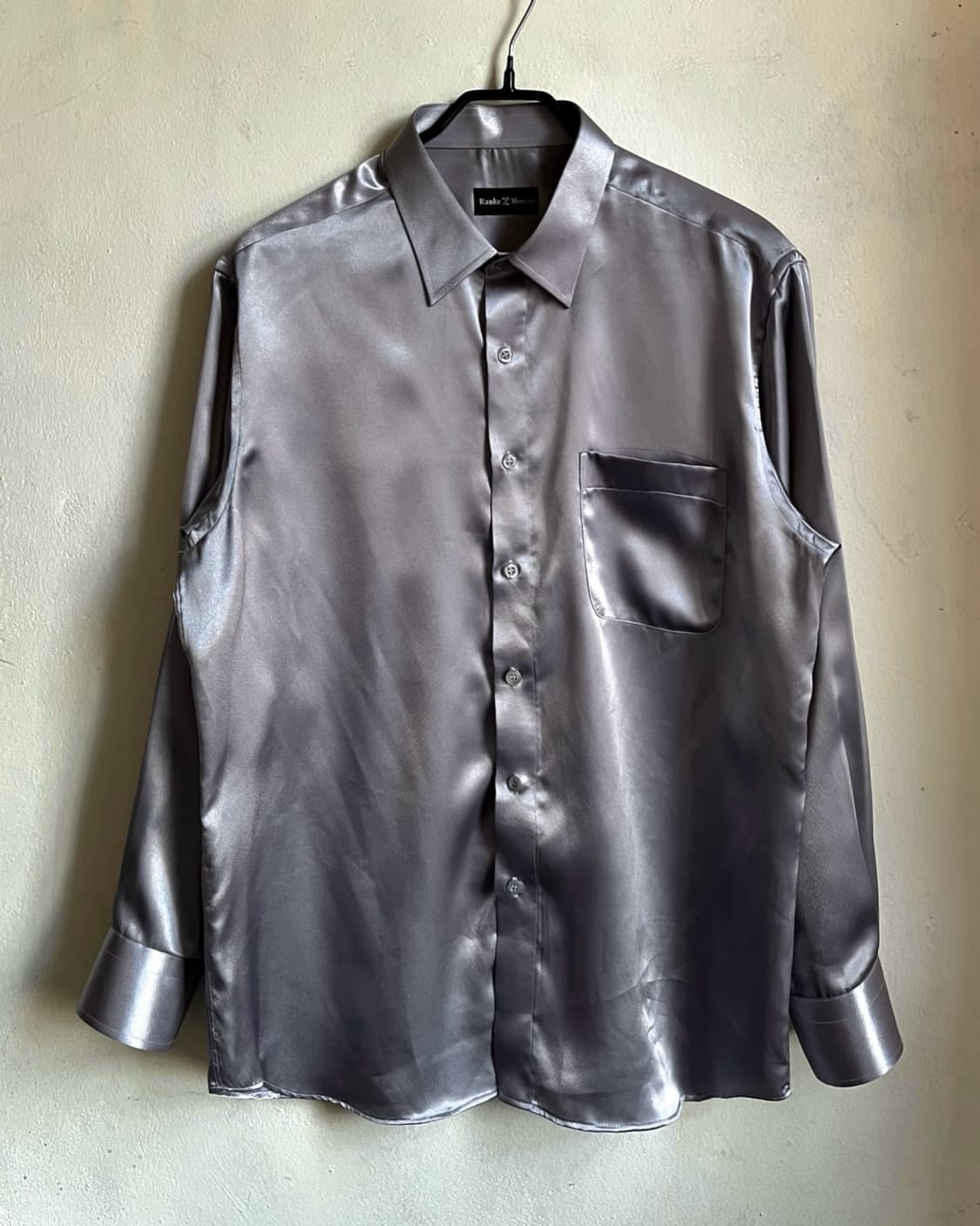 1980-90s Ranke Moirai Japan Gray Shirt 상품이미지3