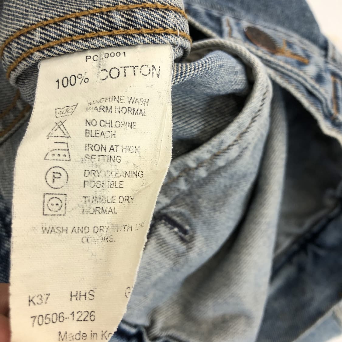 00s 리바이스 70506-1226 데님 트러커자켓 100  상품이미지6