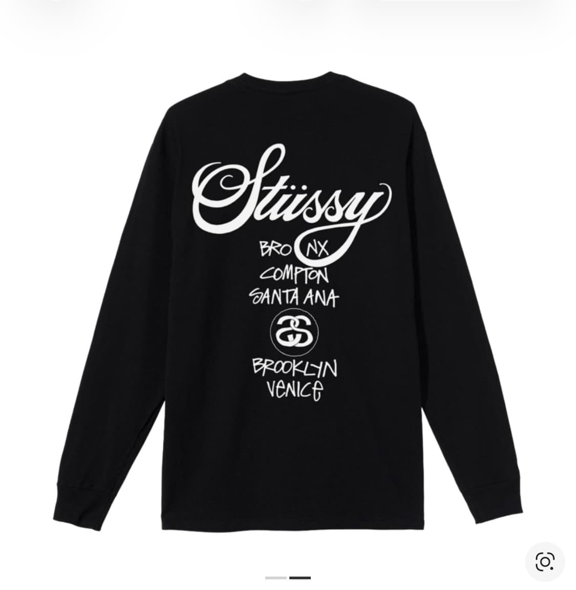 스투시 월드투어 LS 티셔츠 상품이미지2