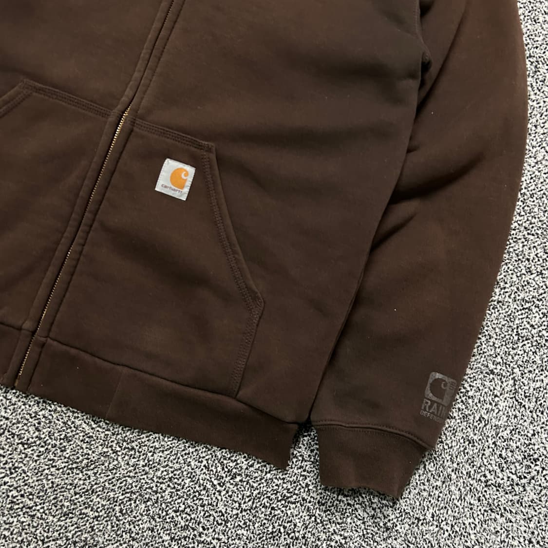 칼하트(Carhartt) 써멀후드집업 브라운 상품이미지4