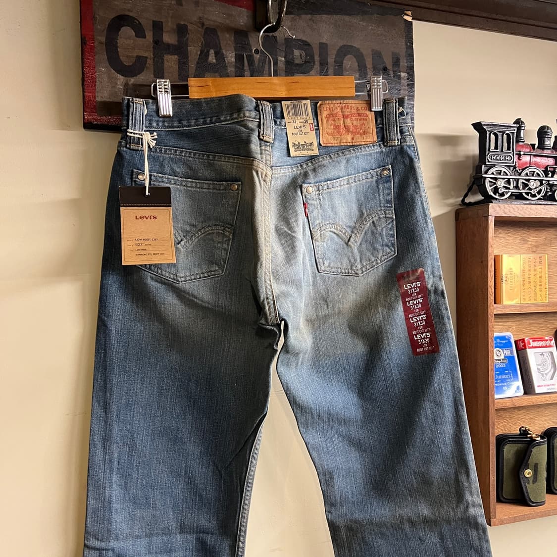 00's 리바이스 527 부츠컷 32 Size Mexico 데드스탁 상품이미지6