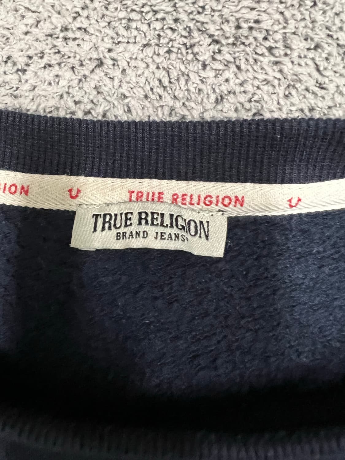 (105) 트루릴리젼 맨투맨 네이비 상품이미지3