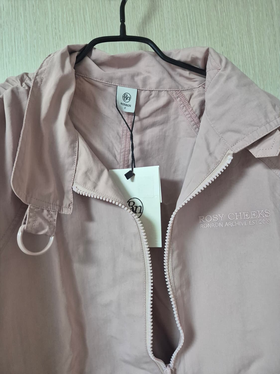 (새제품) 론론 ronron 버클 시링 윈드 점퍼 자켓 상품이미지4