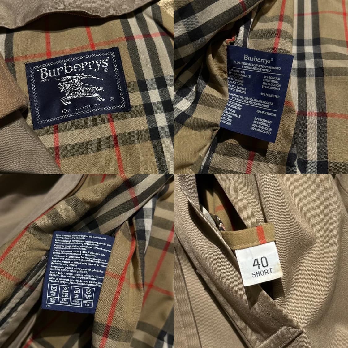 버버리 울카라 싱글 트렌치 코트 상품이미지7