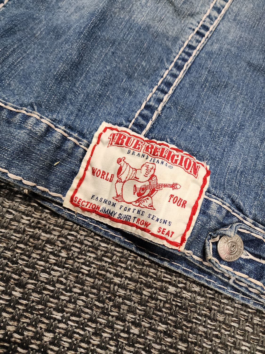 트루릴리젼 데님 지미슈퍼 자켓 L 상품이미지2