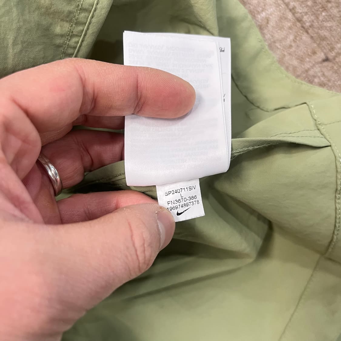 나이키 스우시 우븐 자켓 상품이미지7