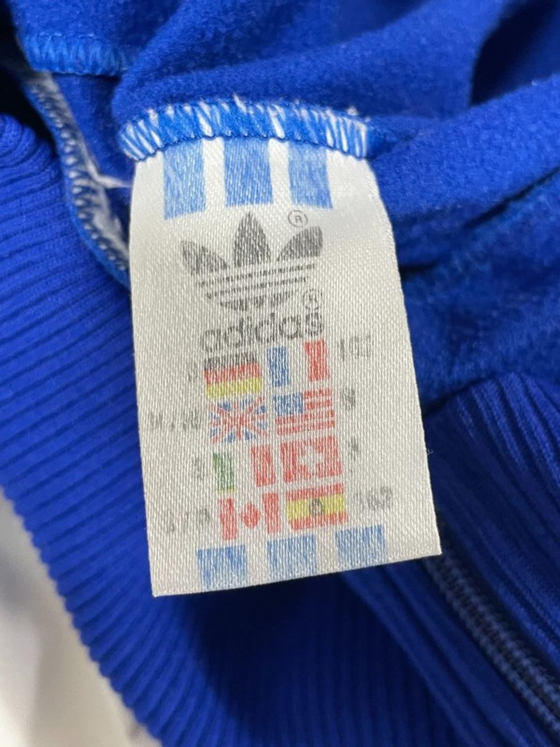 아디다스 프랑스 90's 올드스쿨 배색 트랙탑 져지 상품이미지4