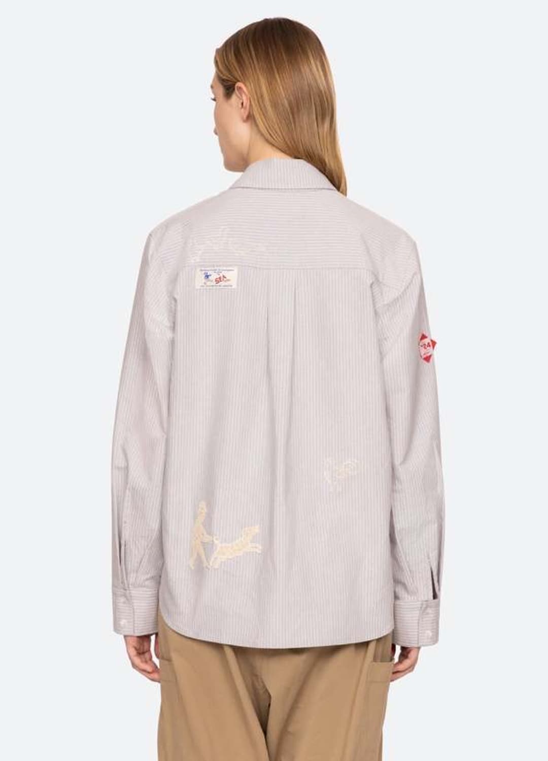 Sea Newyork Lavinia Striped Shirt 상품이미지4