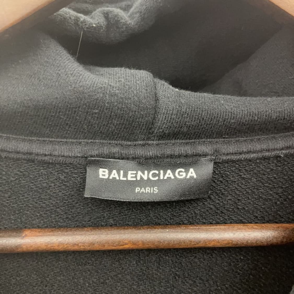 발렌시아가 스트릿 힙합 캐주얼 시크 웨이브로고 후드티 M C09632 상품이미지5