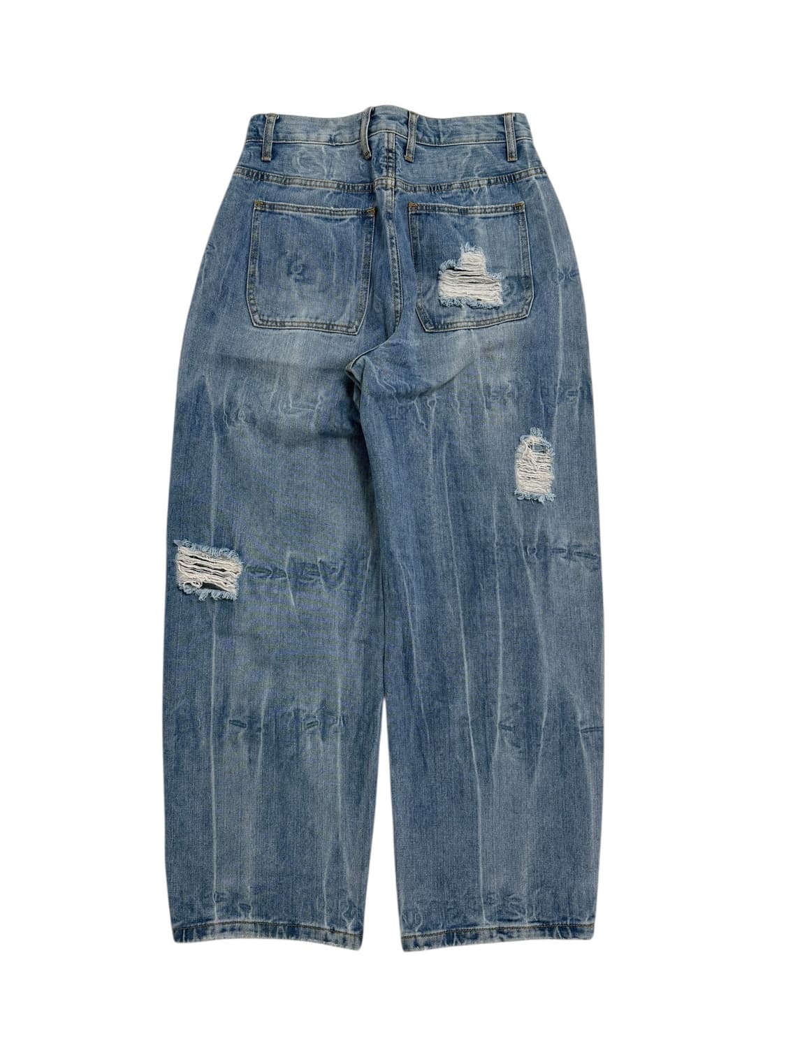 빈티지 그런지 데님팬츠 상품이미지6