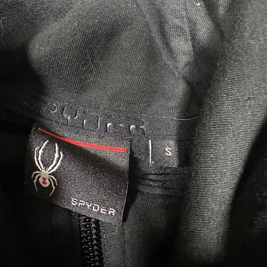 ✨ (바배) 스파이더 블랙 후드 집업 상품이미지3