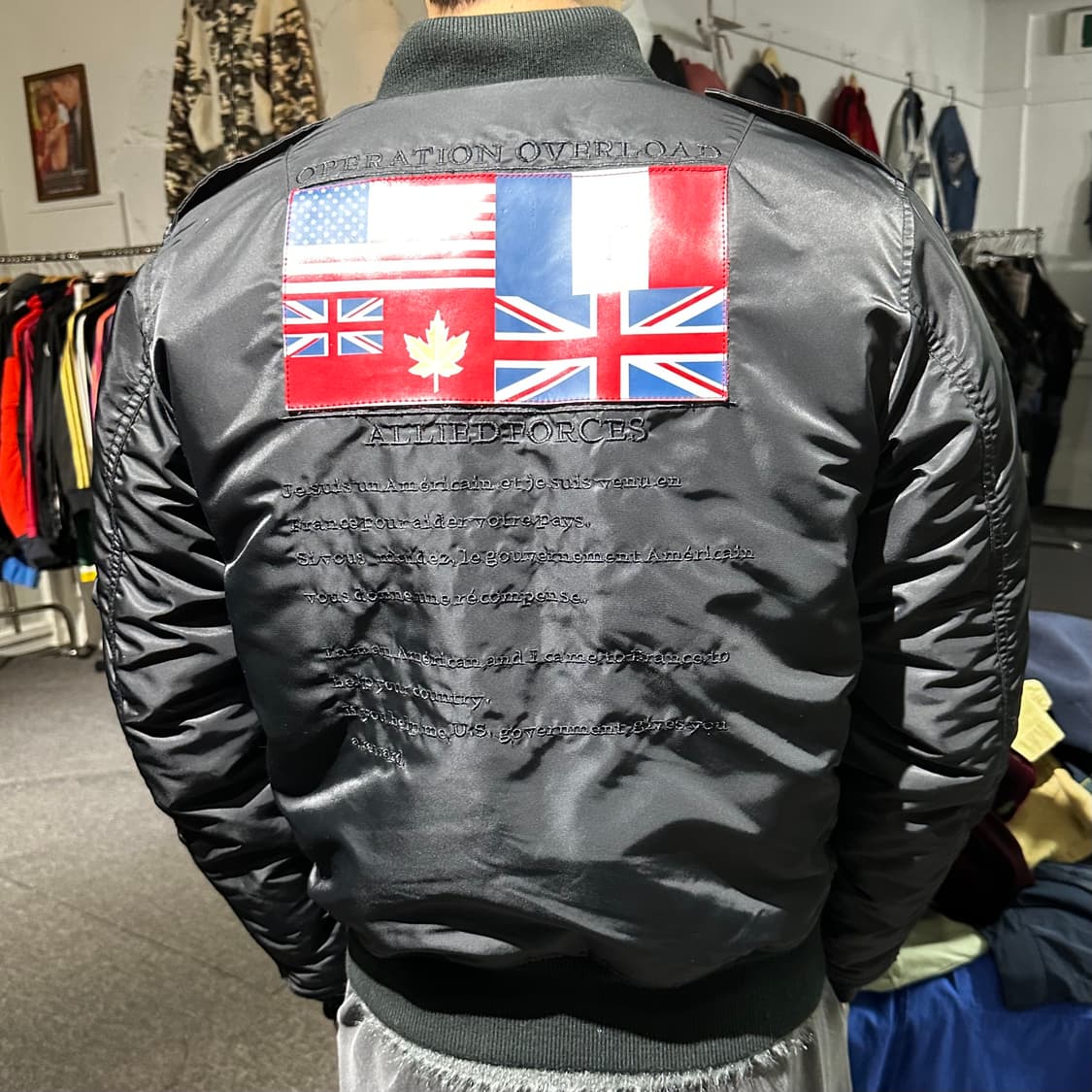 엑스톤즈 MA-1 자켓 상품이미지4