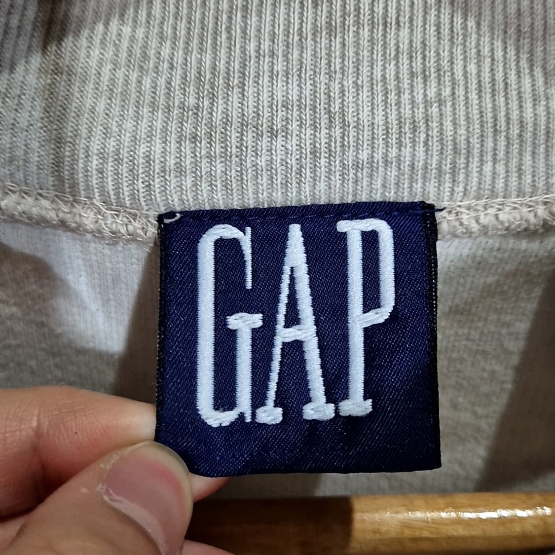 Gap 90s 반집업 니트 상품이미지4