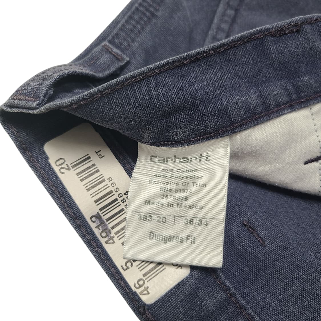 Carhartt 383-20 Dungaree Fit Work Pants 상품이미지6