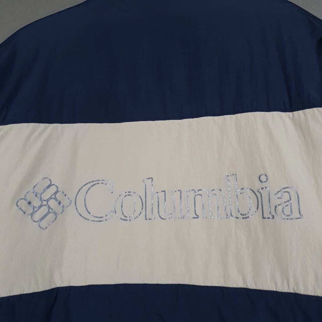 110 (2XL) 컬럼비아 리버서블 빅로고 보아 쉐르파 푸퍼 패딩 자켓 상품이미지9