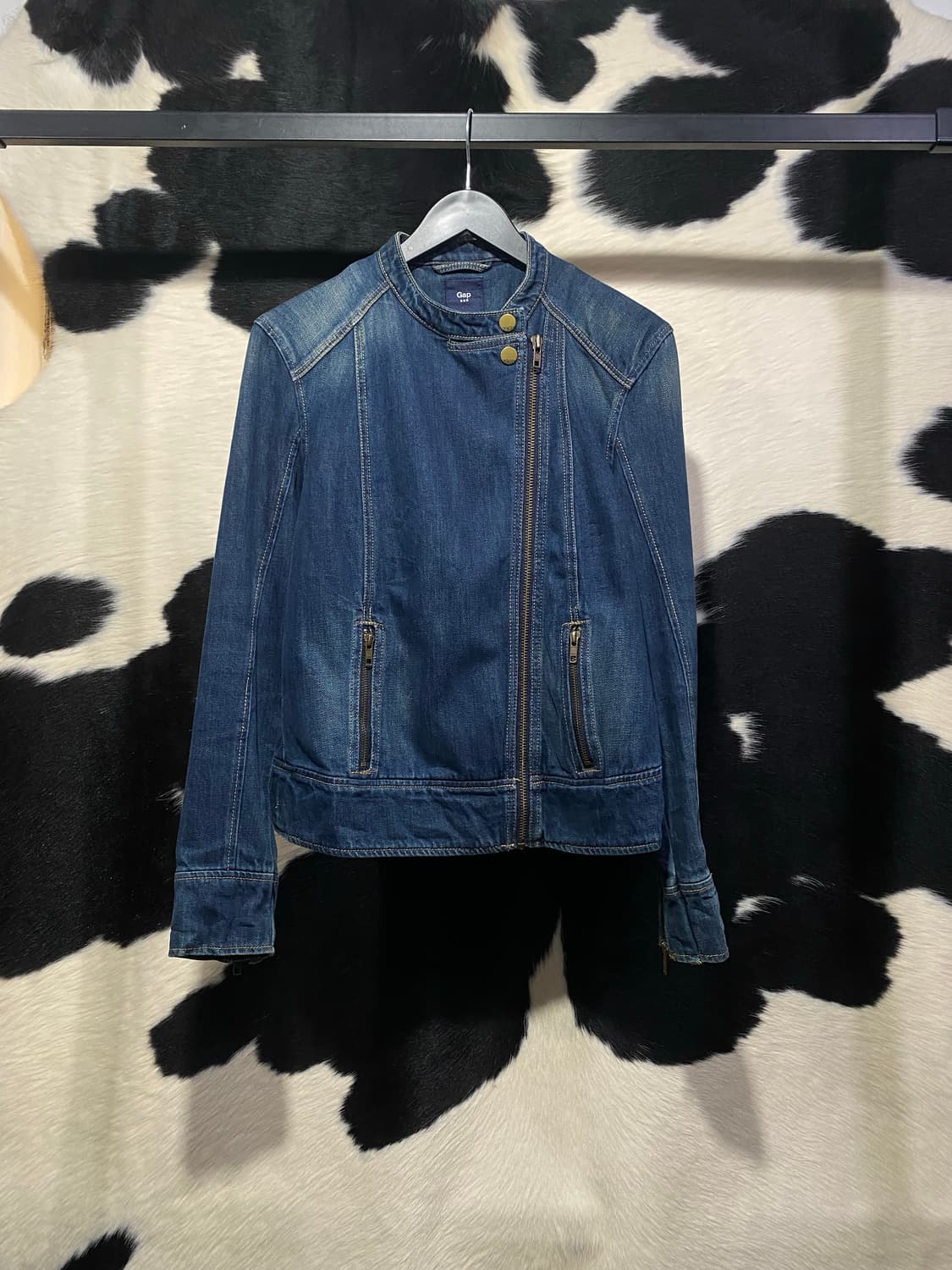 Gap 워싱 디테일 데님 라이더 상품이미지2